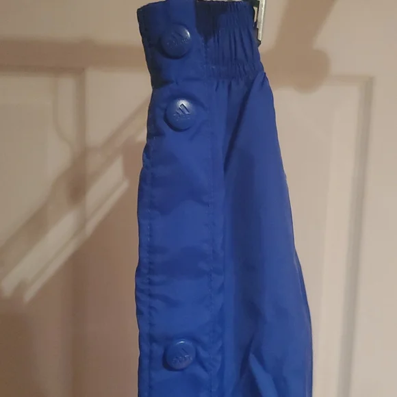 Royal Blue Tear Away Adidas Pants - Picture 3 of 4